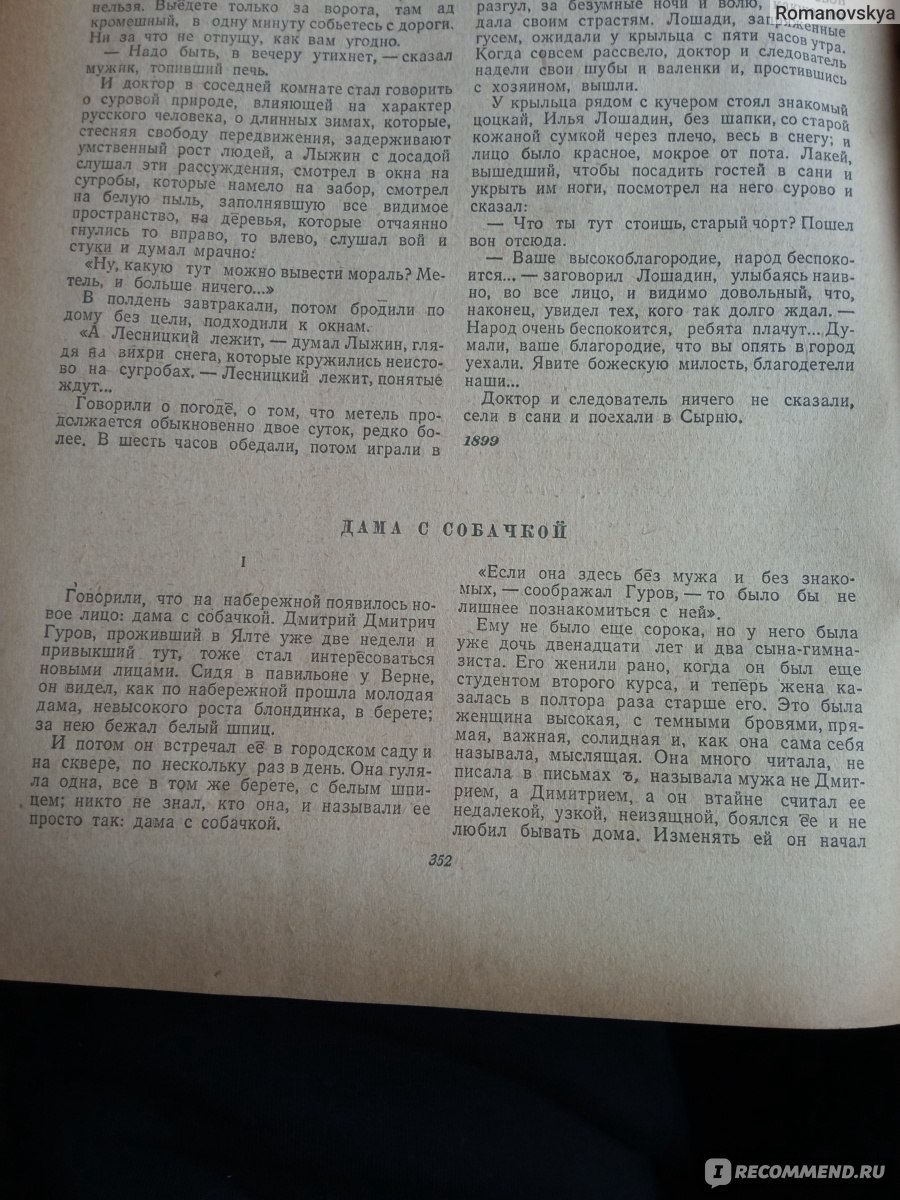Дама с собачкой. А П Чехов - «Может ли любовь изменить человека? Не знаю, не  знаю» | отзывы