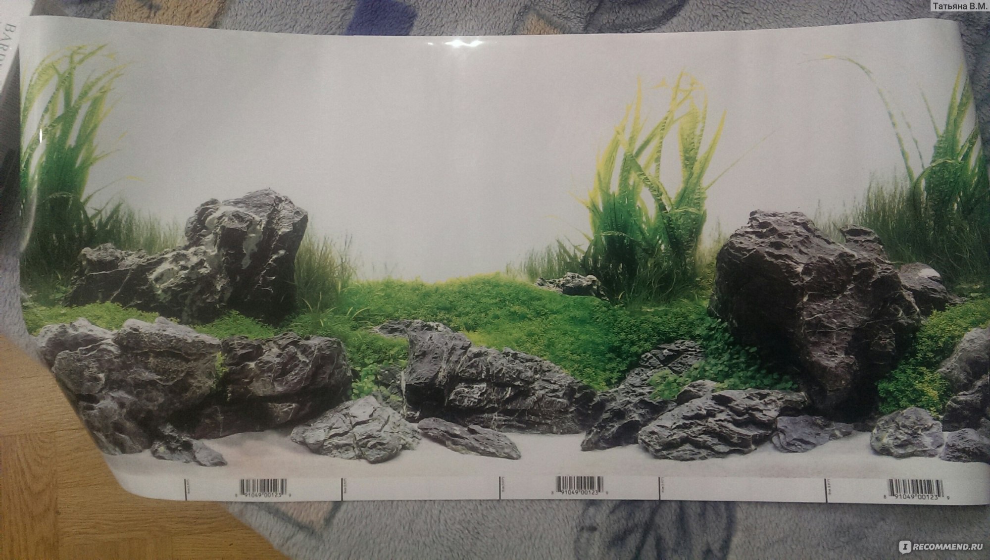 Barbus аквариумный фон для задней стенки background 027