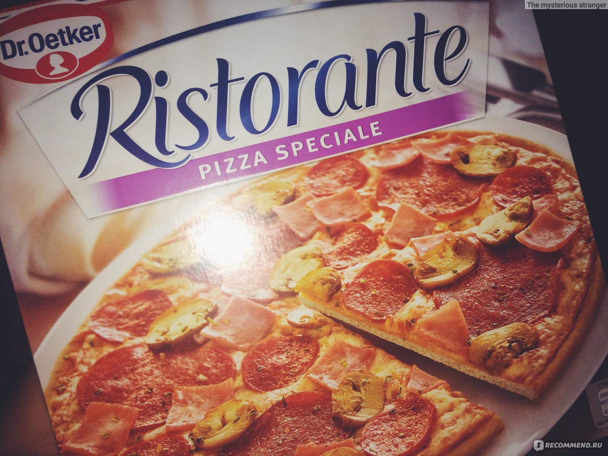 Пицца DR.OETKER Ristorante pizza speciale - «Острая штучка!» | отзывы