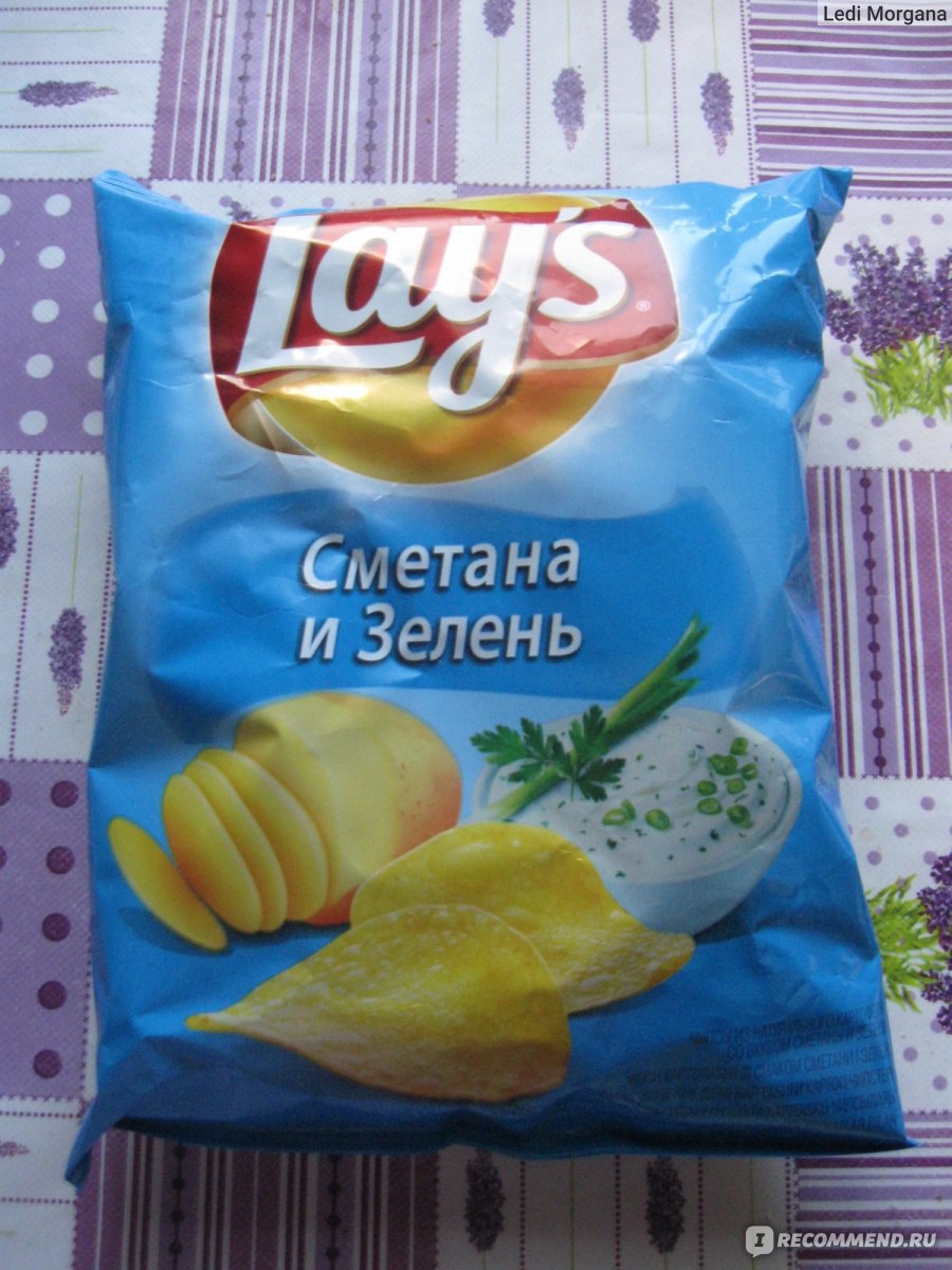 Чипсы картофельные Lays 