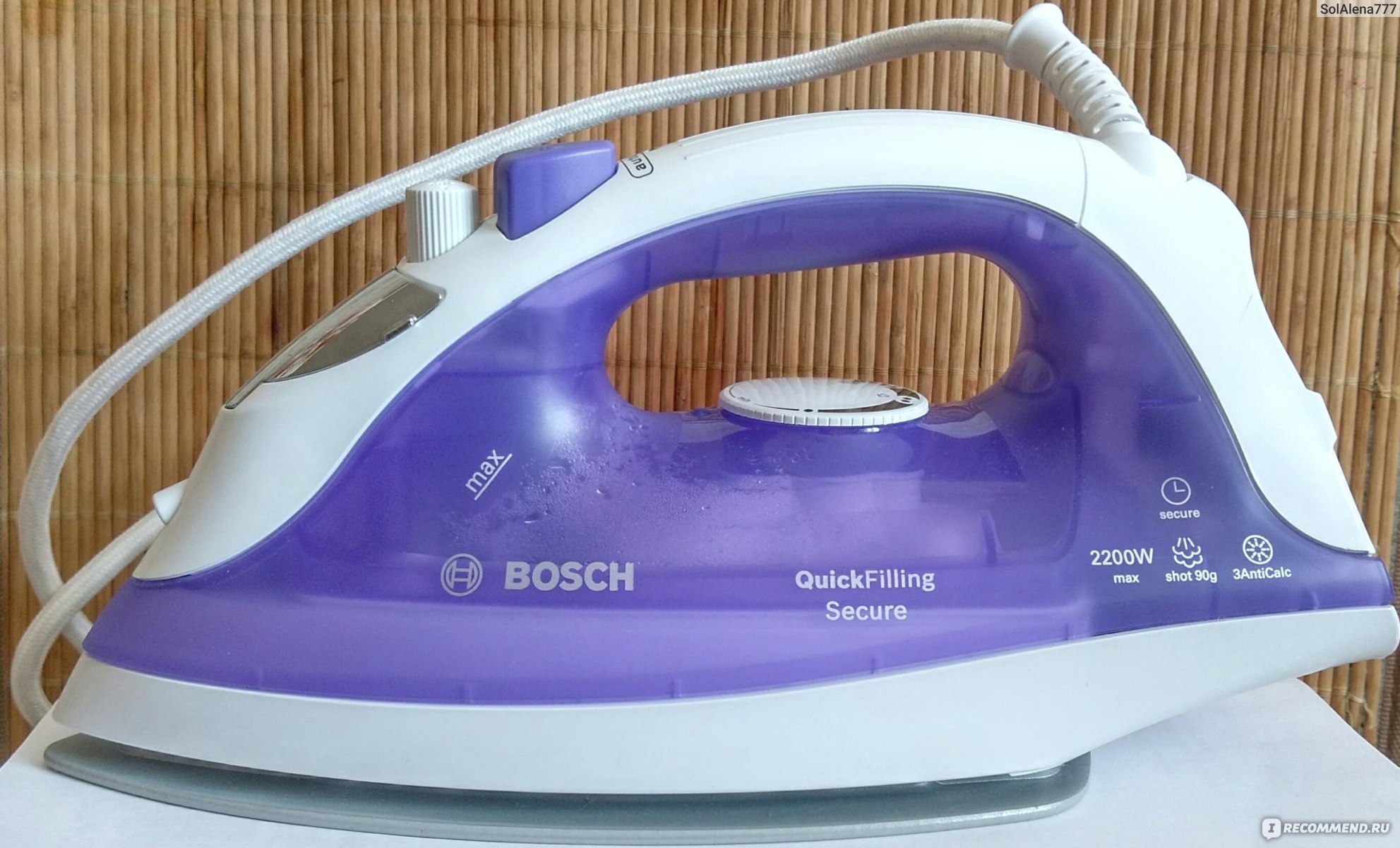 Утюг Bosch QUICKFILLING 2200w