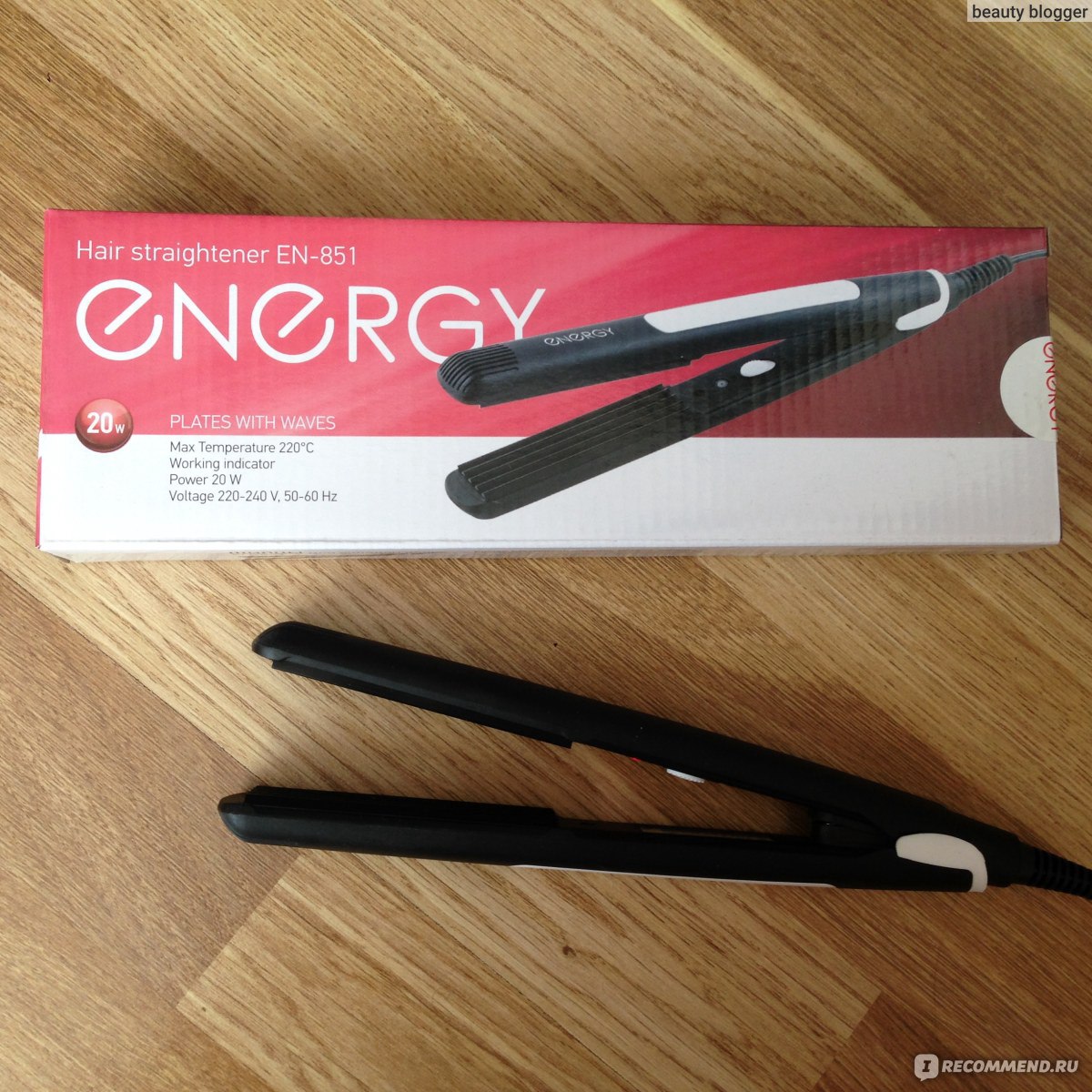 Щипцы для укладки волос energy en-853