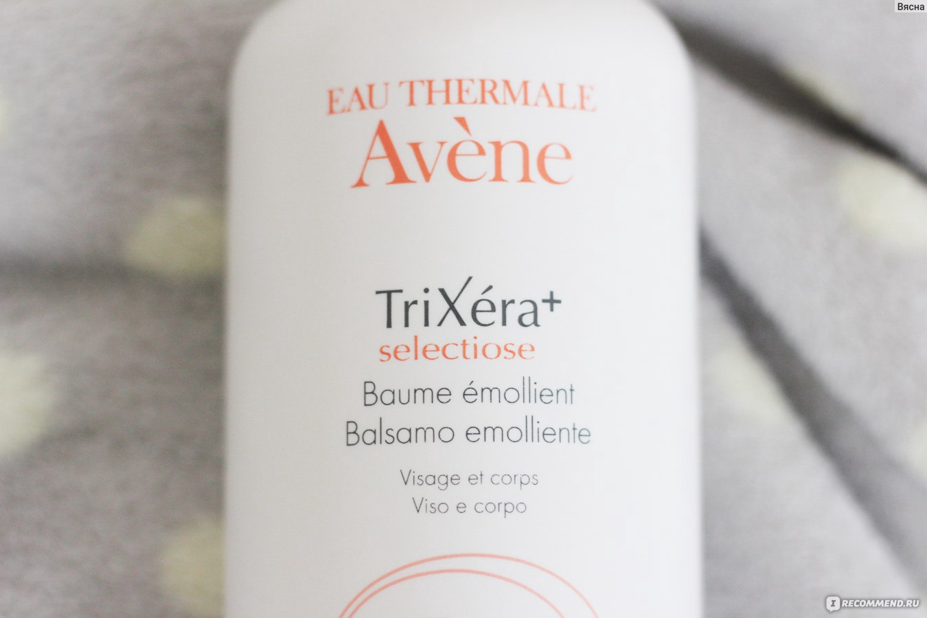 Крем для тела Avene Trixera+ Selectiose смягчающий