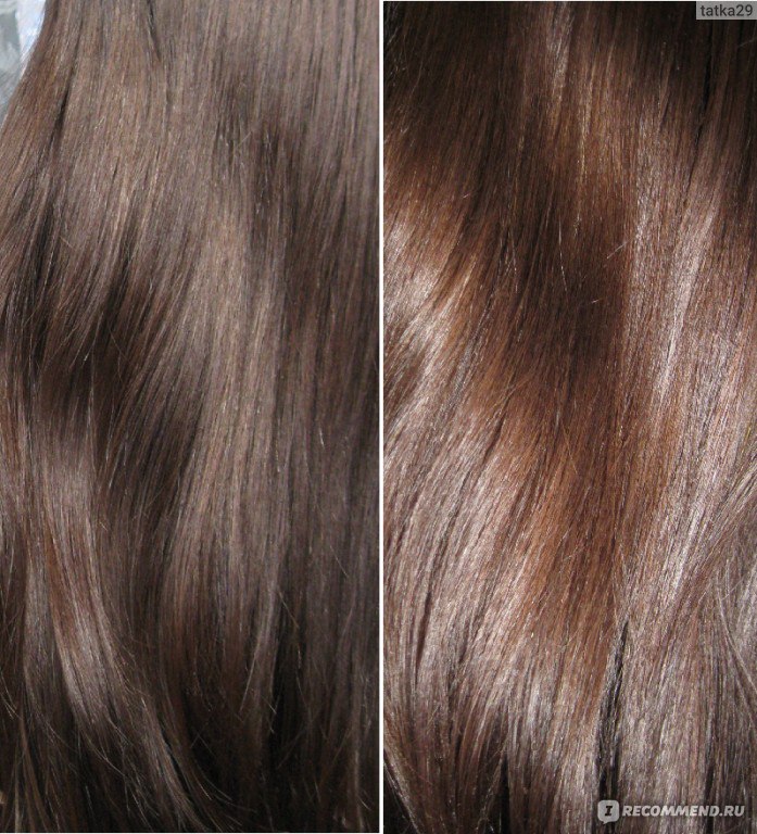 Цвет капучино на волосах фото до и после