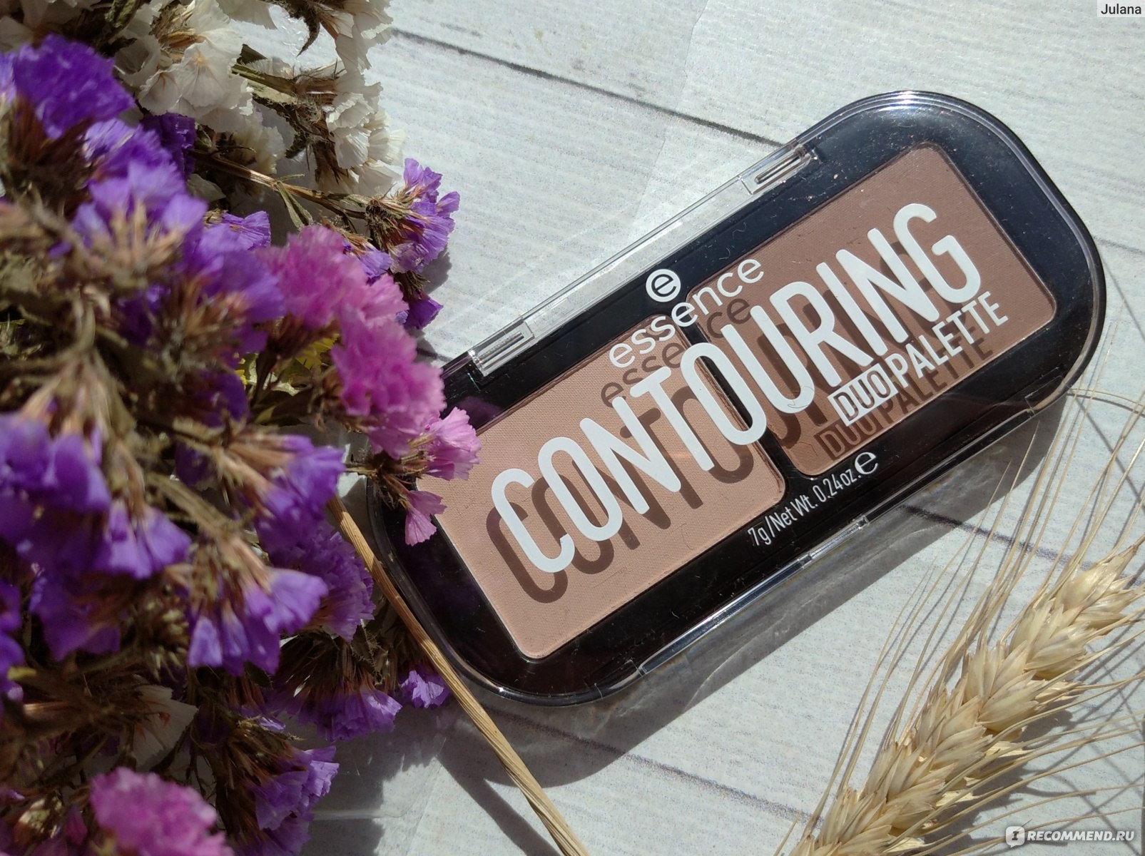 Контурирующая пудра Essence Contouring duo palette - «Двойная палетка ...