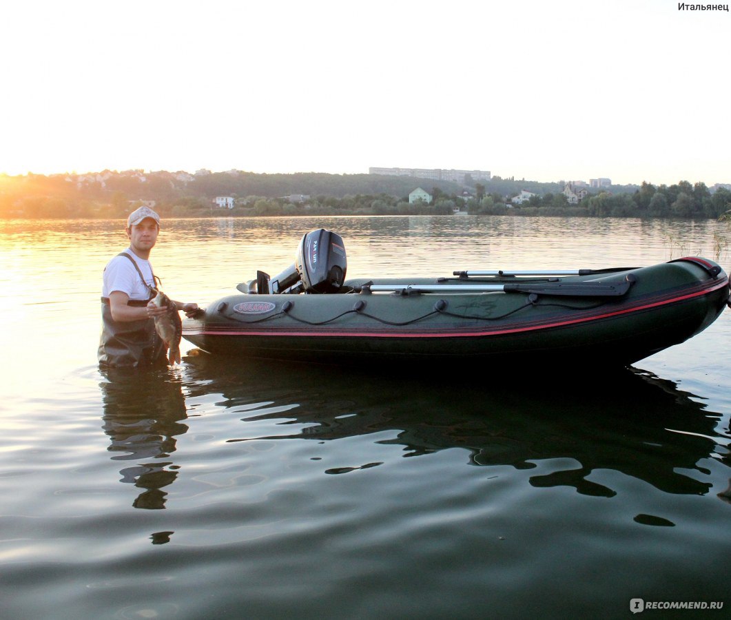 Лодка Vulkan VMK310 - моторная лодка с надувным килем. - «Лодка - бомба ...