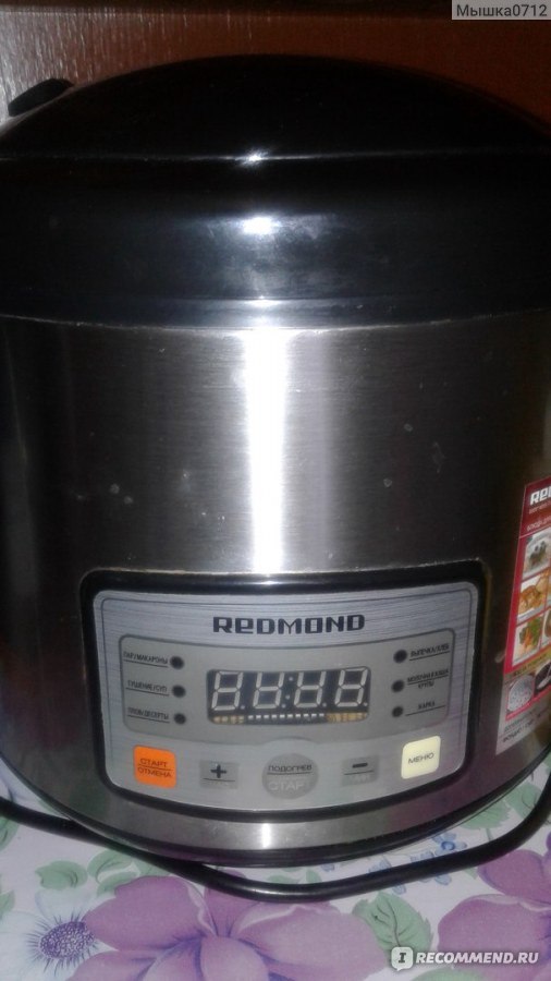 Мультиварка Redmond RMC - M4525 - «отличная помощница на кухне» | отзывы