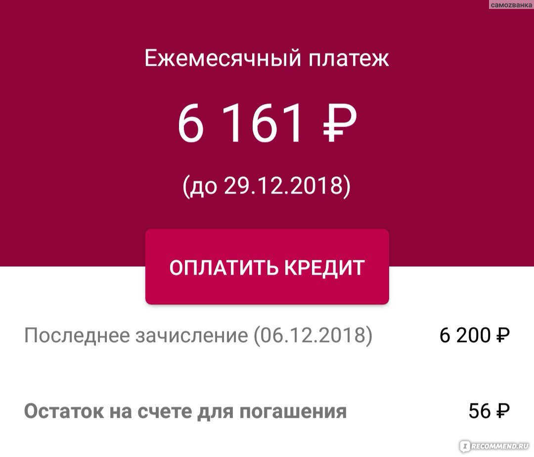 Русфинансбанк - «В последний месяц года нужно быть готовым ко всему! » |  отзывы