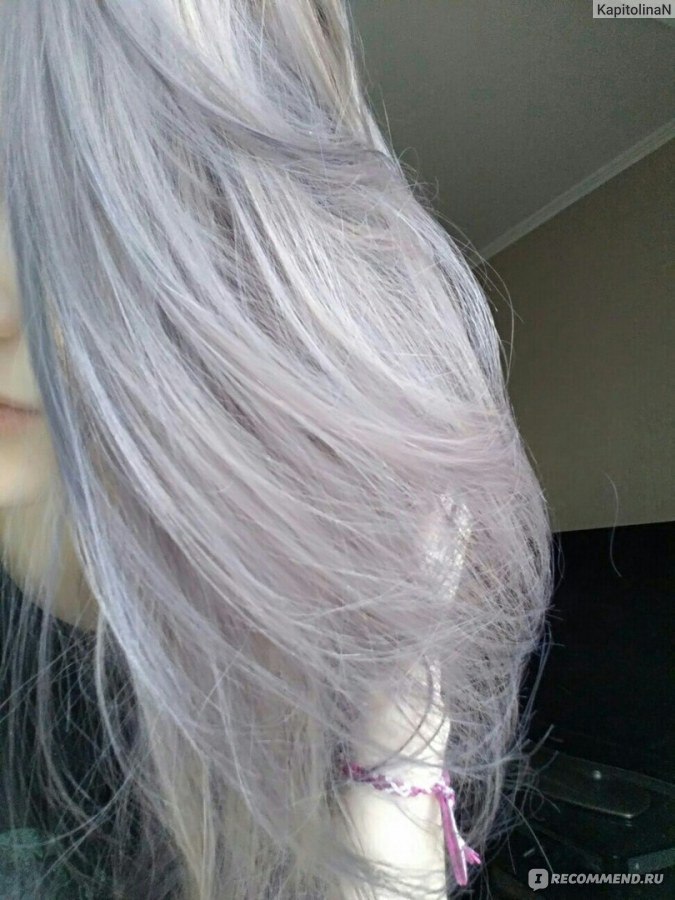 Краска для волос топаз литое серебро