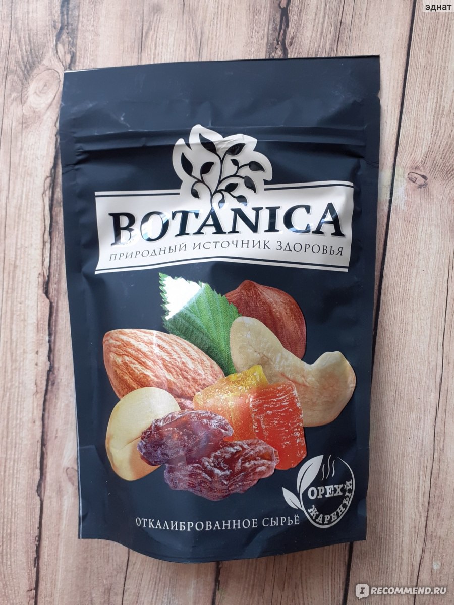 Орехи Botanica Смесь сладкая с цукатами - «Интересная и вкусная новинка -  орешки с цукатами» | отзывы