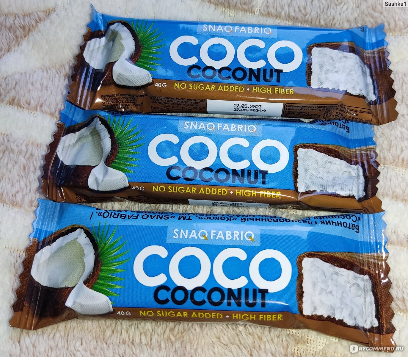 Шоколадка Coconut