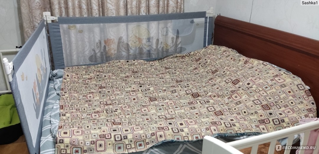 Детская безопасность TOPPER Защитный барьер от падений для кровати ...
