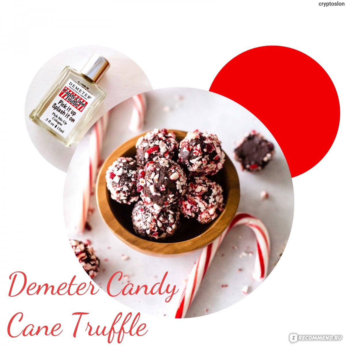 demeter candy cane truffle