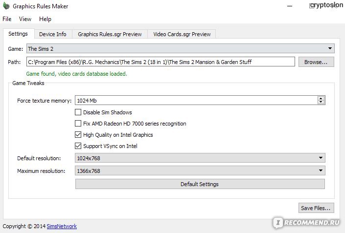 Graphics rules maker