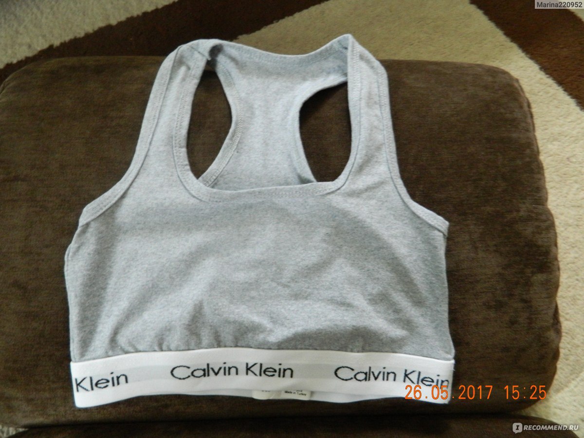 fake calvin klein bralette