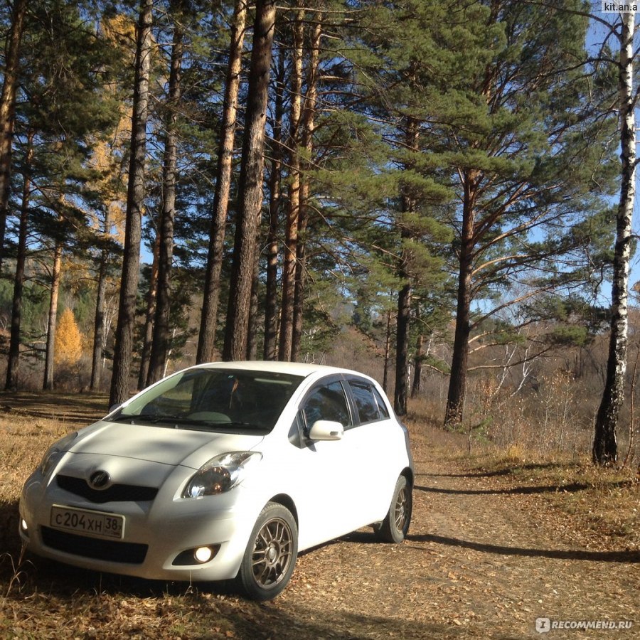 Toyota Vitz - 2008 - «Для девочек, в поисках первого атомобиля и надежного  друга!)))» | отзывы