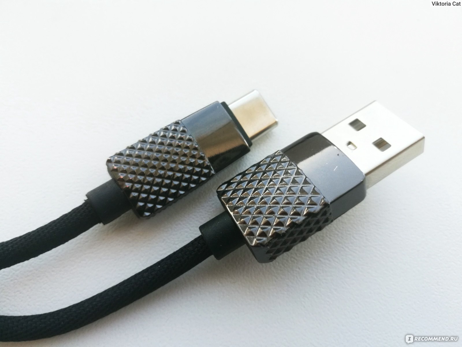 Кабель USB для мобильного телефона Red Line Rhombus USB - Type-C - «♢  Прочный кабель для зарядки ♢ » | отзывы