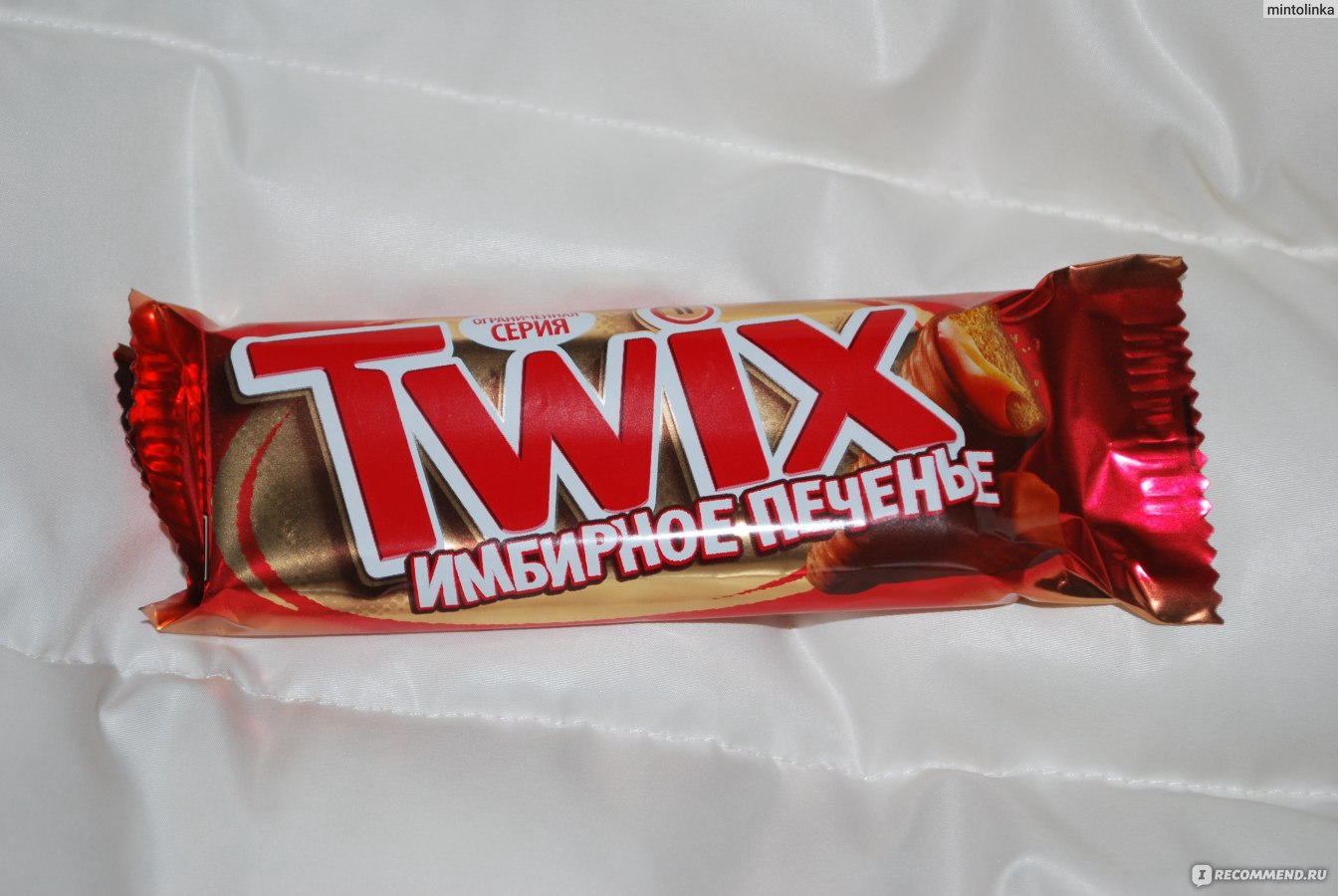 Twix белый, шоколадный батончик 55 г