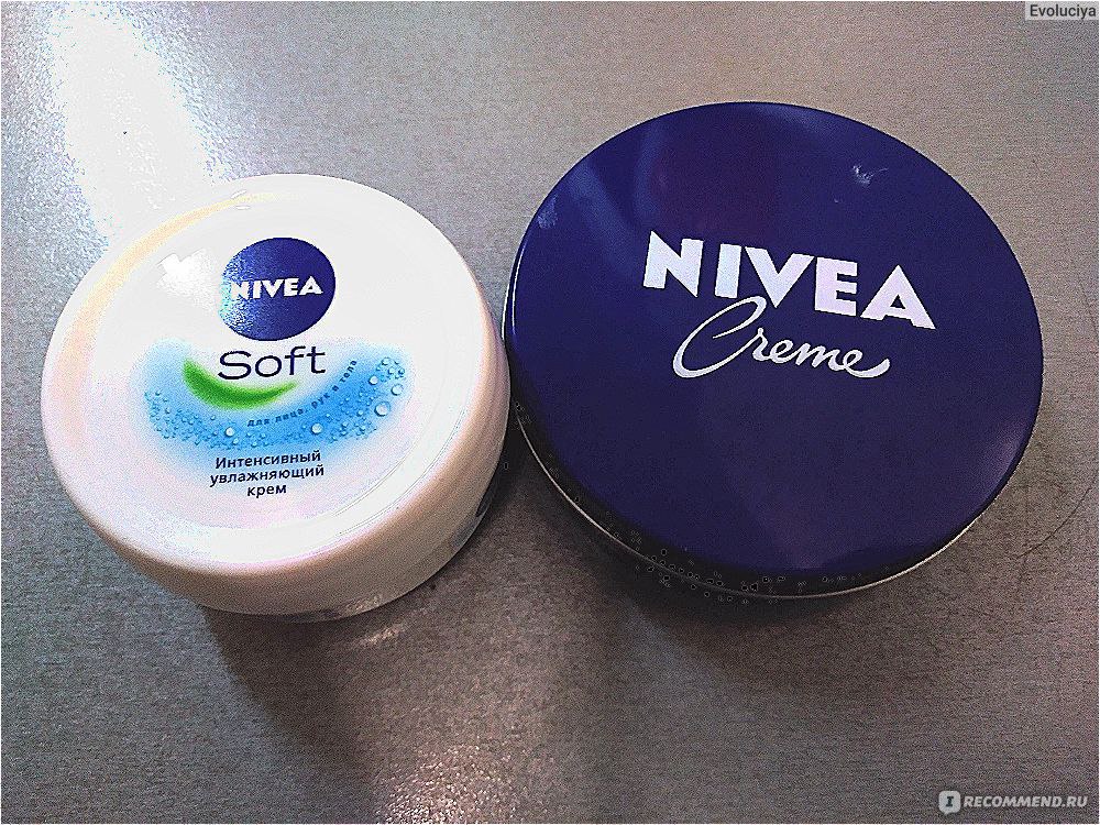 Nivea Creme VS Nivea Soft! + свотчи и фото состава.