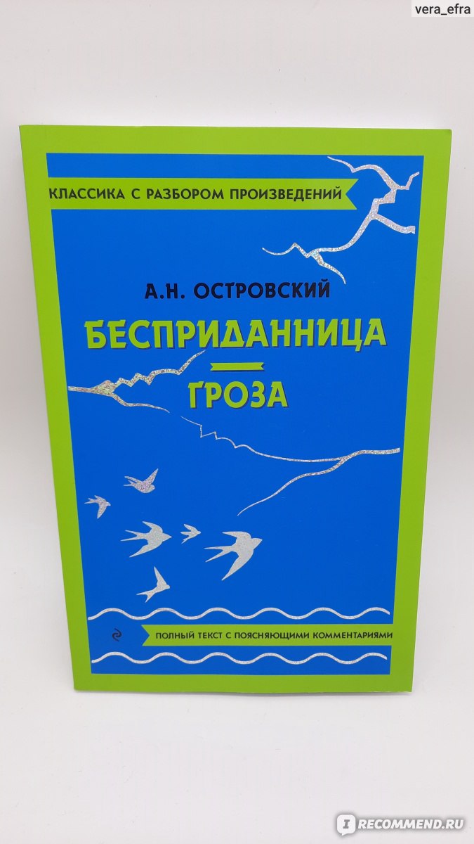 Бесприданница. Гроза. Классика с разбором произведения. Александр Островский  - «Чтение классики в таком исполнении - особо приятно) » | отзывы