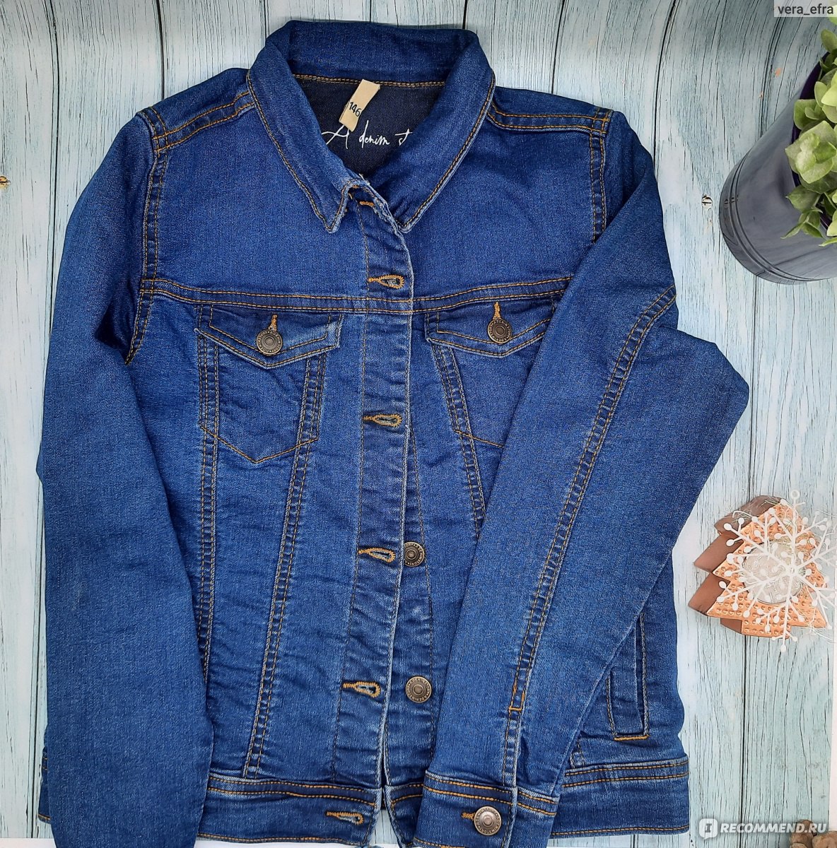 Джинсовая куртка A Denim Story Jacket Blue (Артикул: 388175) - «Очень  комфортный и удобный жакет из джинсы, правда модель маломерит (увы как и  многие джинсовые вещи A Denim Story)» | отзывы