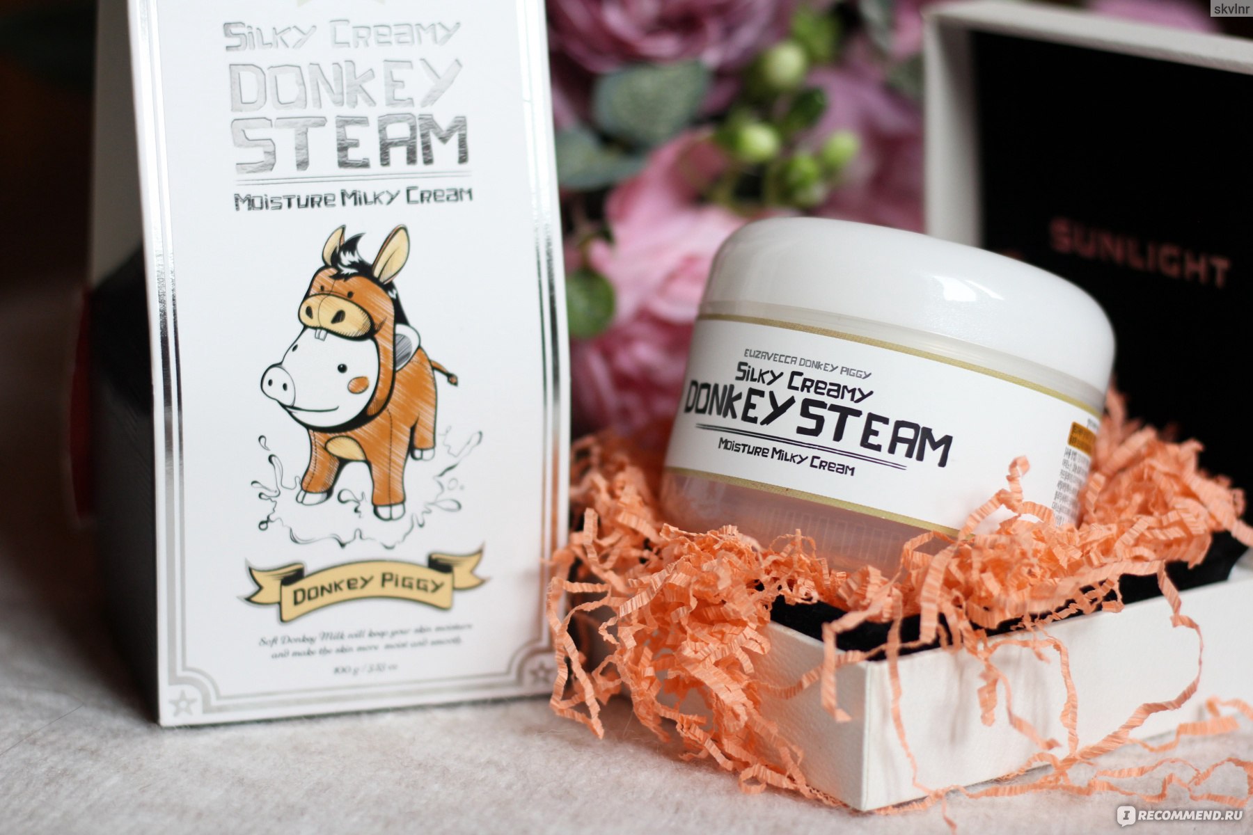 крем для лица с ослиным молоком silky creamy donkey steam moisture milky фото 113