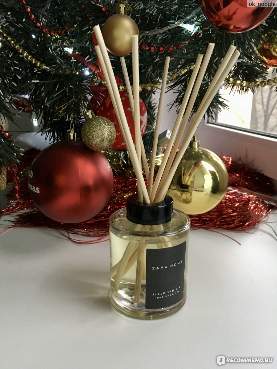 Ароматический диффузор Zara Home Sticks Black Vanilla - «Обожаю новогодние  подарки, всегда столько интересного! Ещё помните что вам подарил Дед  Мороз?» | отзывы