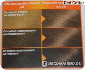 Краска для волос лесной орех фото до и после