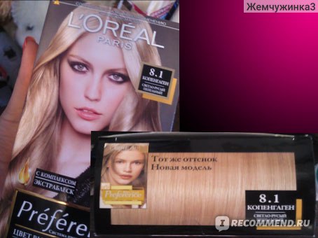 Краска для волос l'oreal paris recital preference 9 13 байкал