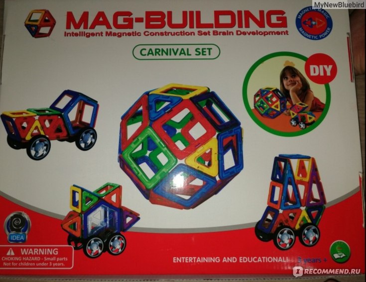 MAG-BUILDING Магнитный конструктор