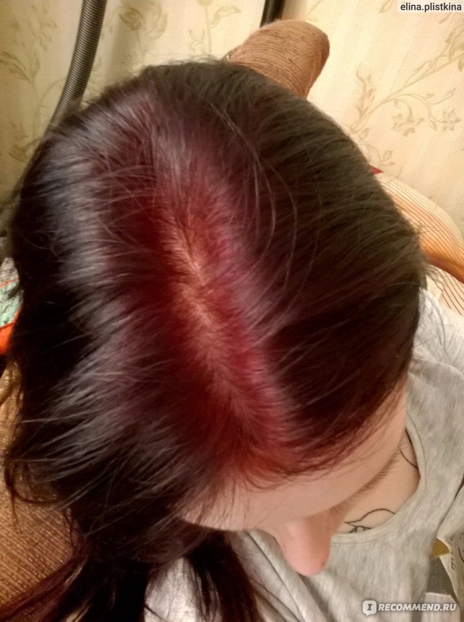 Краска для волос пылающий рубин