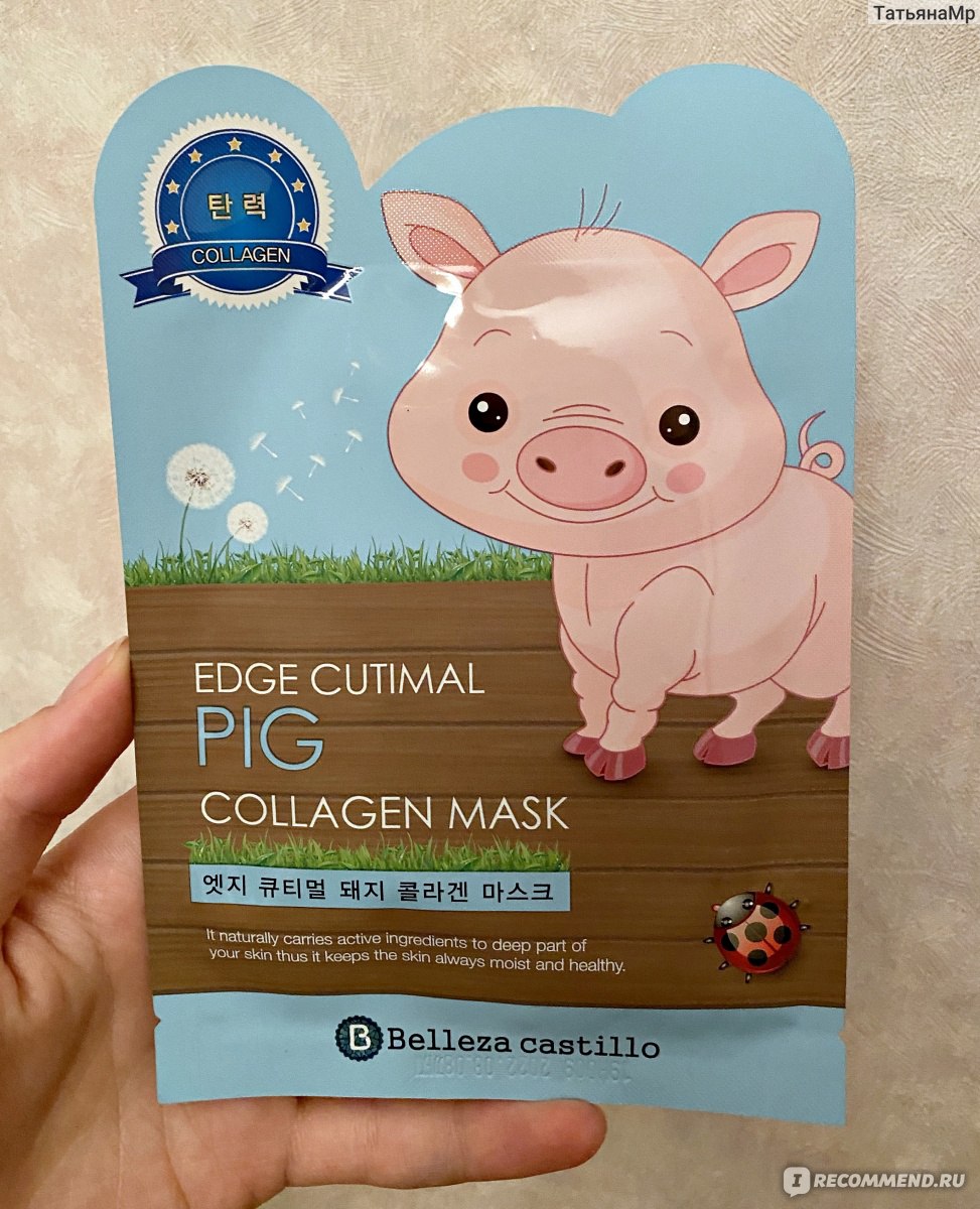 Шаблон маски свиньи - поросенка на голову из бумаги: скачать и распечатать бесплатно