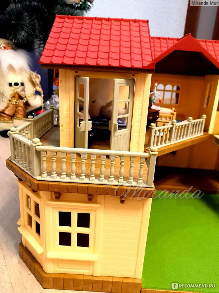 Sylvanian Families Большой дом со светом - «Мечты сбываются! Большой дом со  светом Sylvanian Families » | отзывы