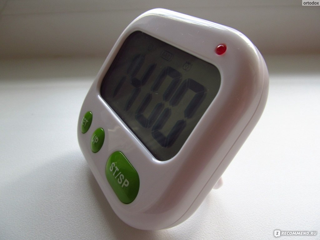 Часы-будильник Aliexpress Alarm Clock Timer CountDown Digital LCD 24 hours Kitchen Sport ( Music / Vibration) фото
