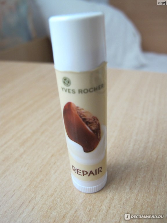 Бальзам для губ Ив Роше / Yves Rocher Baume Nature "Восстанавливающий ...