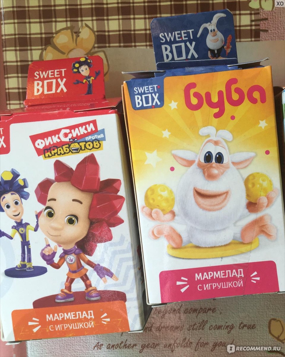 Мармелад с игрушкой Sweet Box Буба - «В Sweet box 