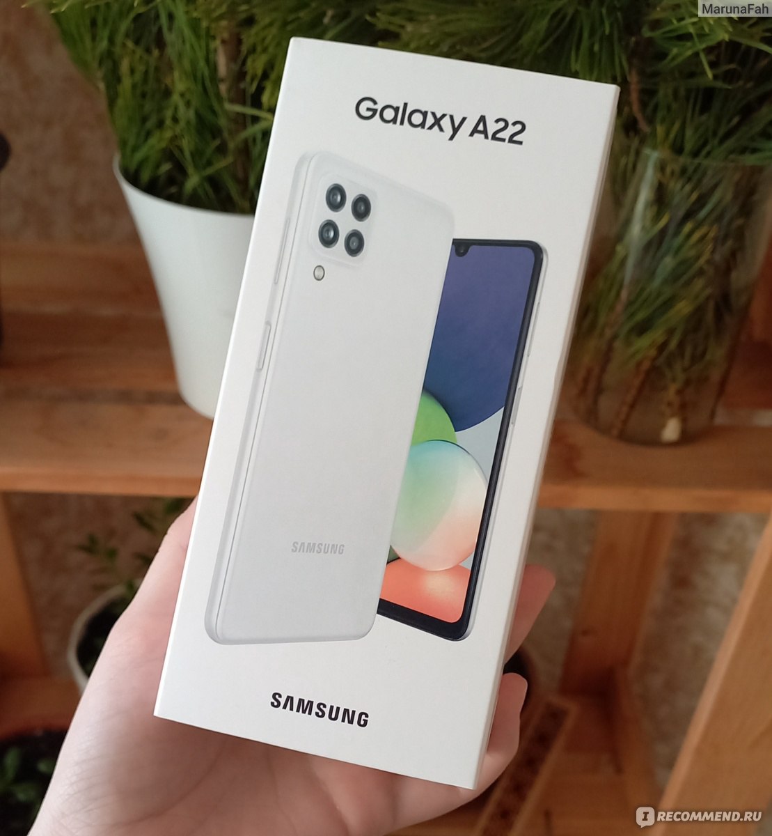 Смартфон Samsung Galaxy A22 - «Шустрый смартфон от Samsung с 