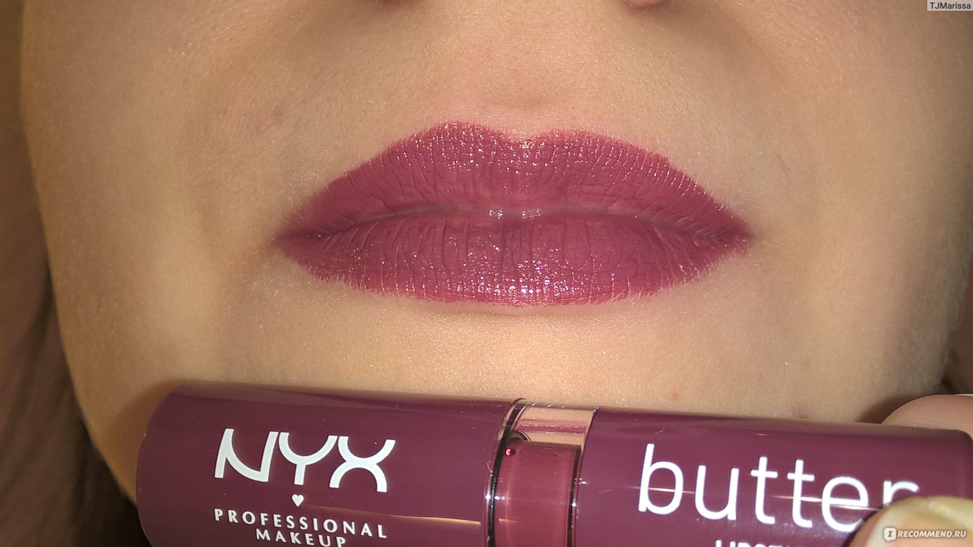 nyx butter lipstick ripe berry