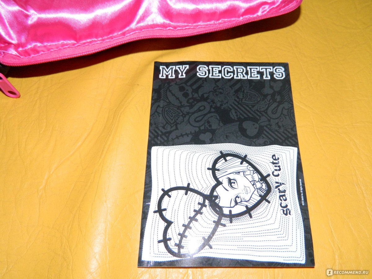 Набор IMC Toy Monster High Секретный мягкий дневник 870031 фото