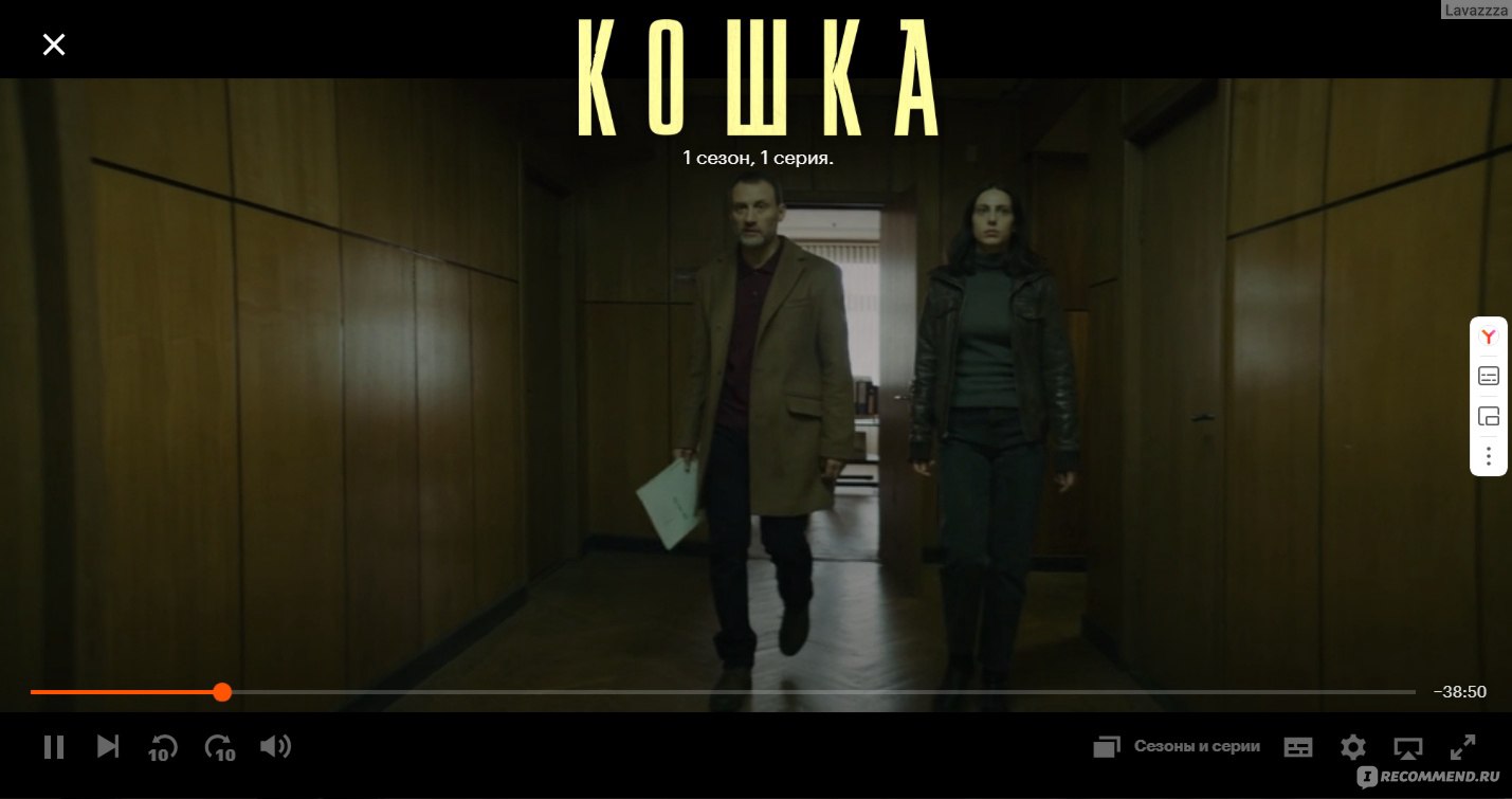 Кошка (сериал) - «Когда не очень доблестные полицейские больше заняты  личными делами и немного позабыли о работе. Да и в целом, личное дело Кошки  куда интереснее основного расследования. Но сериал получился смотрибельным