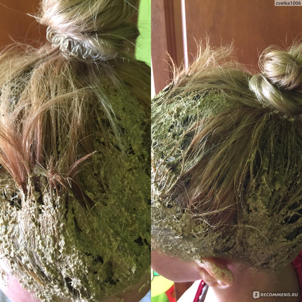 Растительная маска для волос хмель