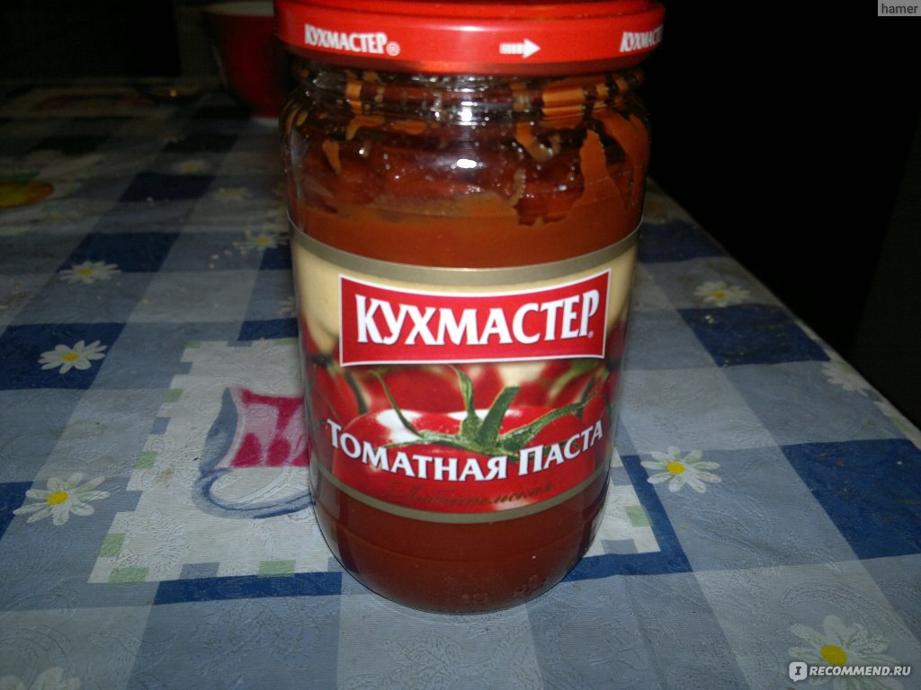 Томатная паста с мукой