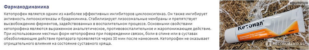 Кетонал От Боли В Спине И Пояснице