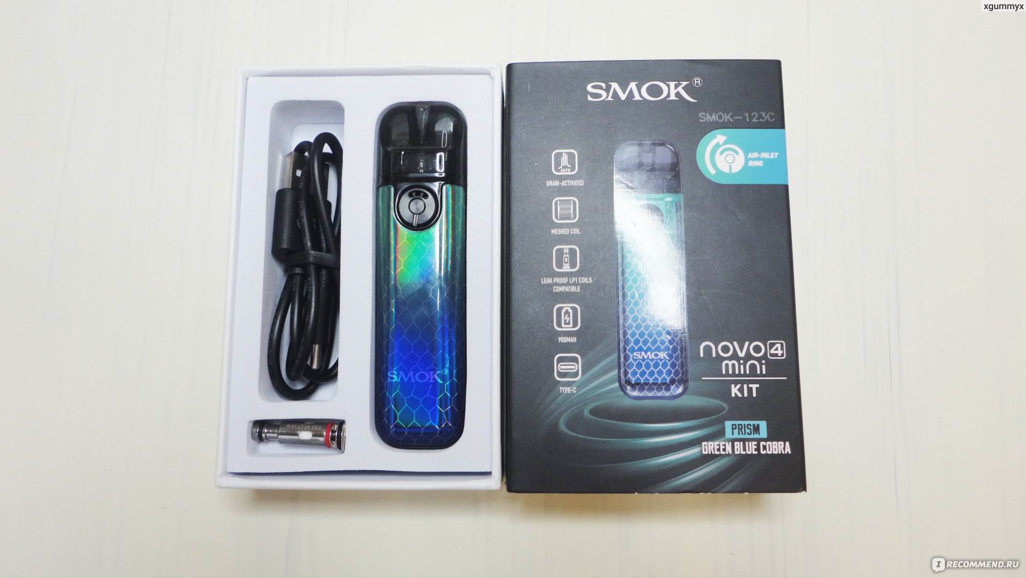 Электронная сигарета SMOK Novo 4 mini kit фото