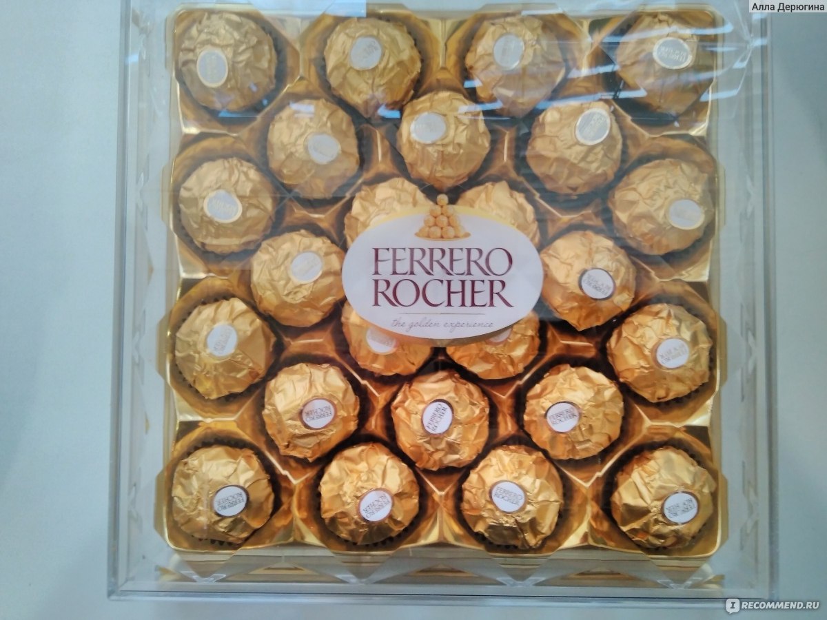 Конфеты FERRERO Rocher - «Божественные конфеты, честно!» | отзывы