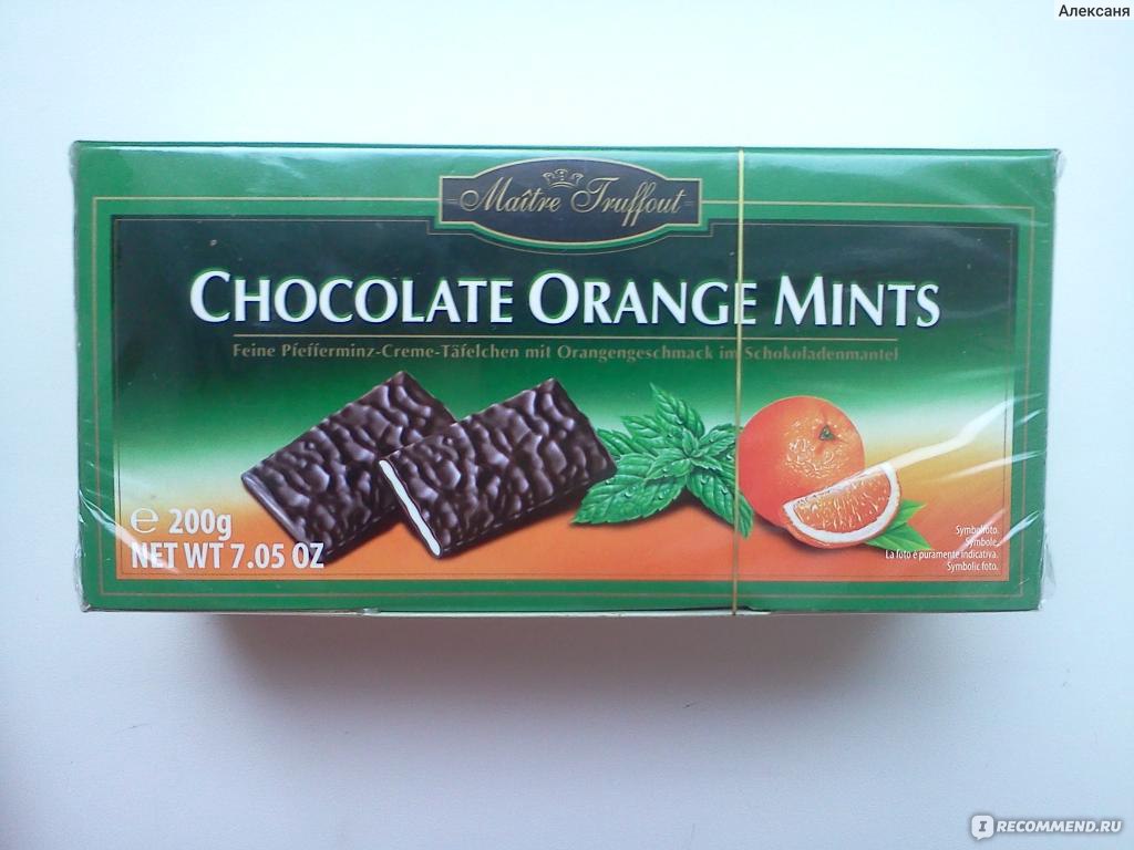 РљРѕРЅС„РµС‚С‹ Maitre Truffout Chocolate Mints 200