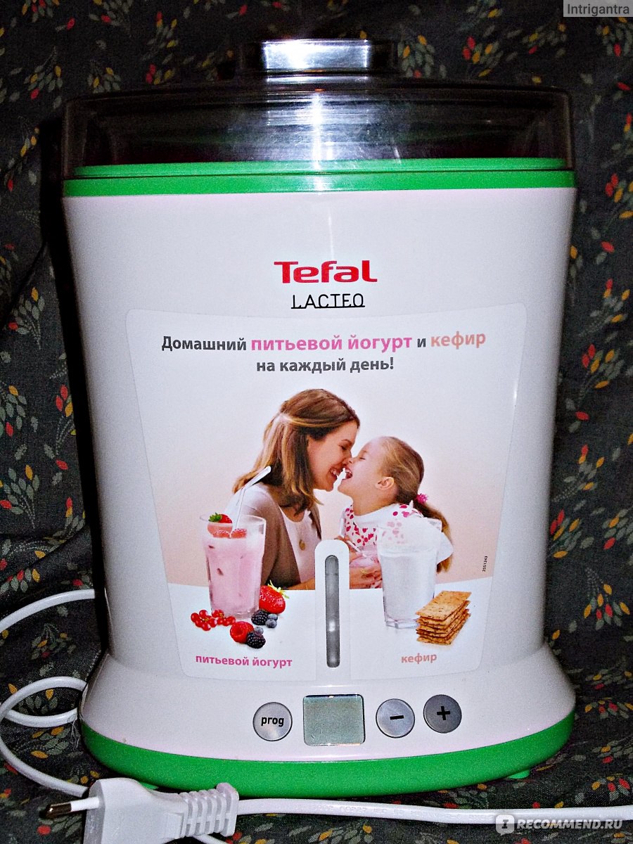 Йогуртница Tefal Lacteo YG260132 - «Молочная кухня у тебя дома» | отзывы