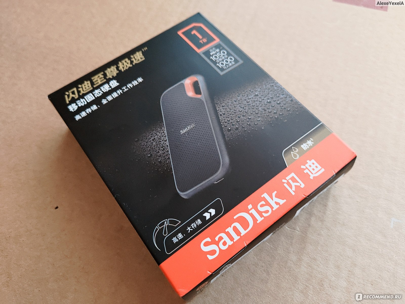 Внешний SSD накопитель SanDisk Extreme Portable V2 (SDSSDE61-1T00-G25) -  «Как получить компактный внешний SSD накопитель для хранения файлов? С этим  просто и видео обзором!) » | отзывы