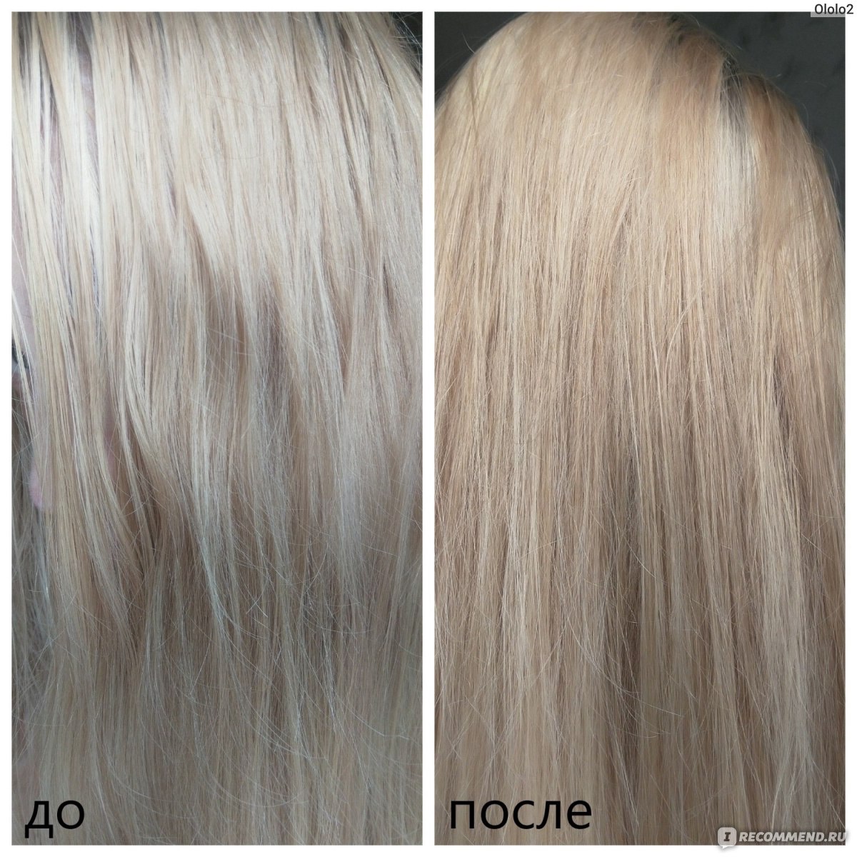 Платиновый блонд тоника фото до и после