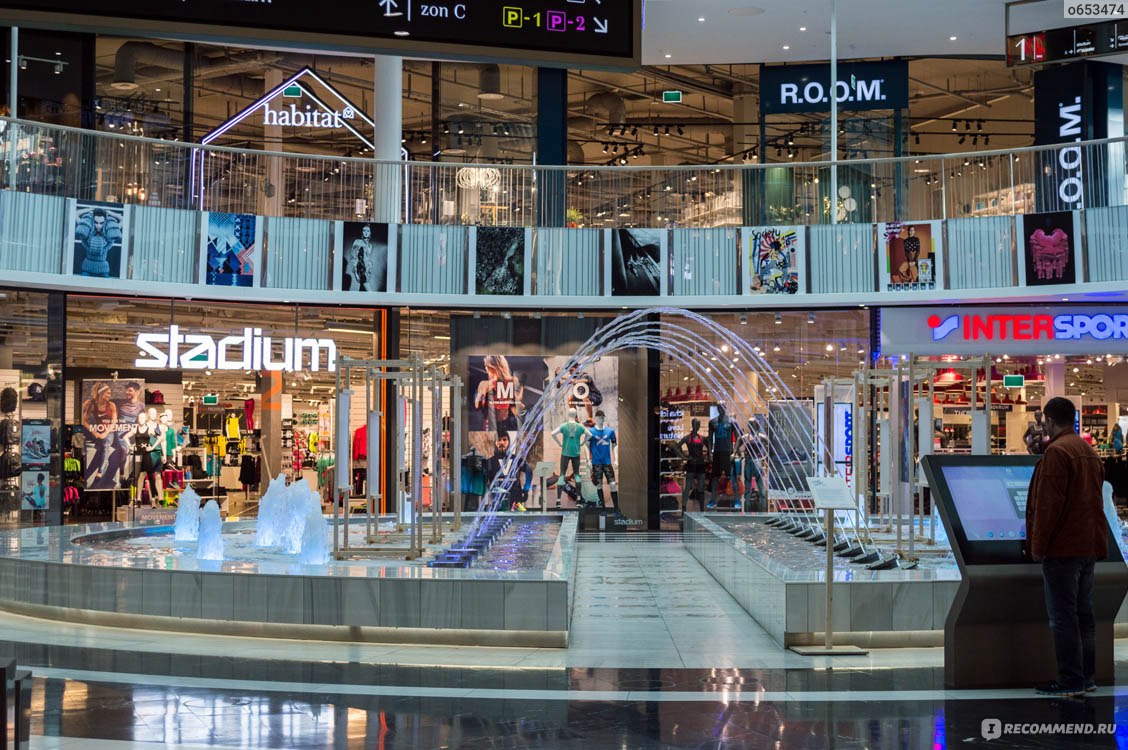 Торговый центр Mall of Scandinavia, Стокгольм, Швеция фото